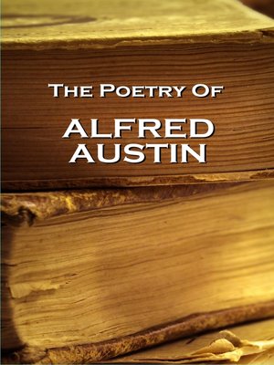 cover image of The Poetry of Alfred Austin